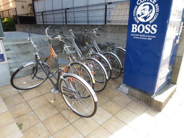 Other common areas. Bicycle-parking space