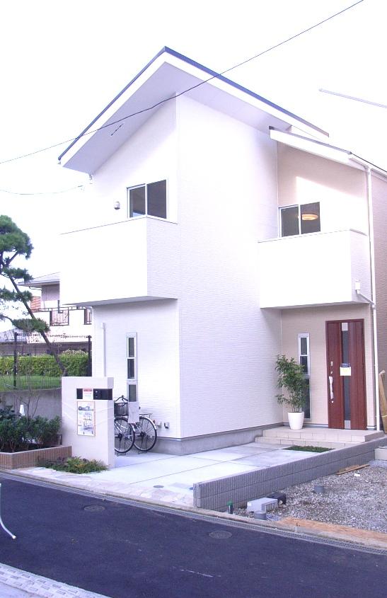 Local photos, including front road. 4 Building model house