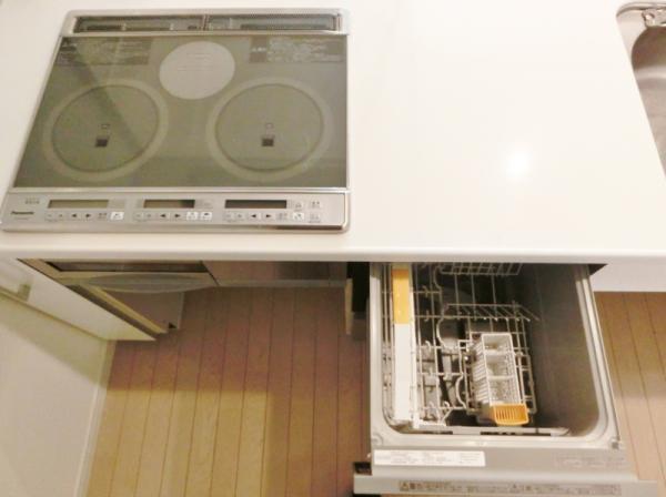Kitchen. Dishwasher Stove