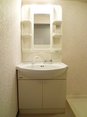 Washroom. Convenient wash basin