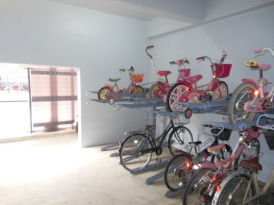 Other common areas. Bicycle-parking space