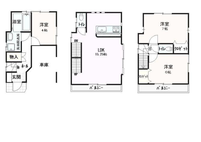 Floor plan. 38,800,000 yen, 3LDK, Land area 50.34 sq m , It is a building area of 87.37 sq m floor plan
