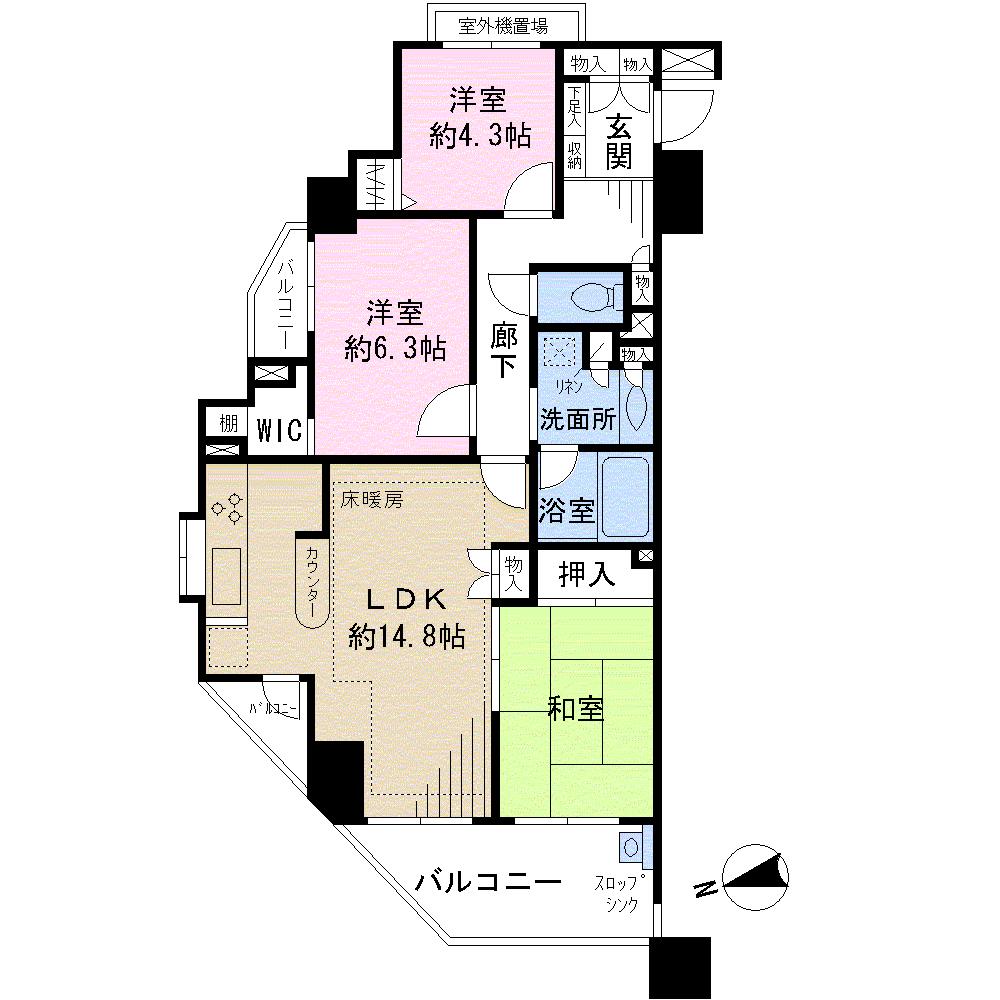 Edogawa-ku, Tokyo Minamikasai 6