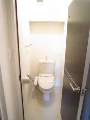 Toilet. Warm water washing toilet seat