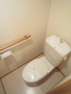 Toilet. Bus toilet by