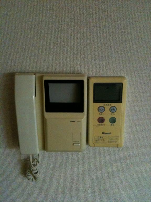 Security. TV monitor interphone