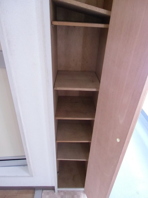 Entrance. Cupboard with