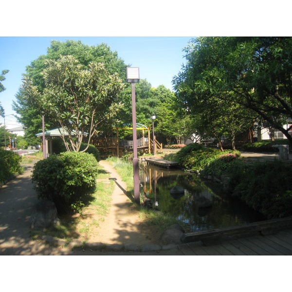 park. Ichinoe Sakaigawa 1082m up to green space (park)