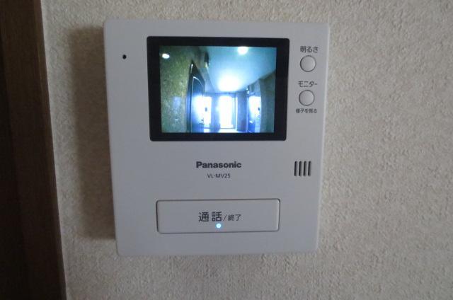 Security. TV monitor Hong