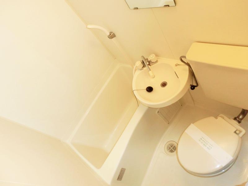 Bath. It is calm bathroom.