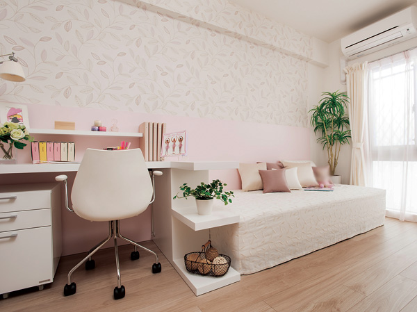 Interior.  [Bedroom (2)] Private space that combines the ease of use and beauty, Spend the time that family each and every fuller, This room plan were considered to privacy.