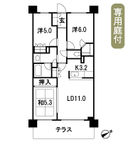 Floor: 3LDK + WIC, the occupied area: 68.75 sq m, Price: 35,799,000 yen, now on sale