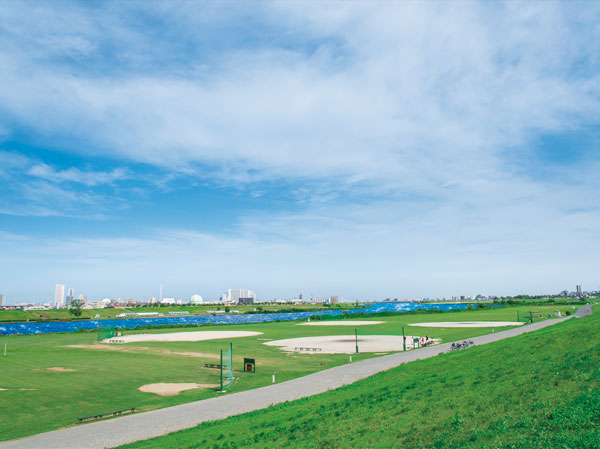 Surrounding environment. Edogawa river (walk 11 minutes / About 870m)