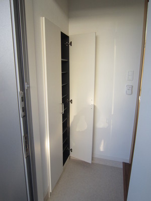 Entrance. Thor type of shoe box