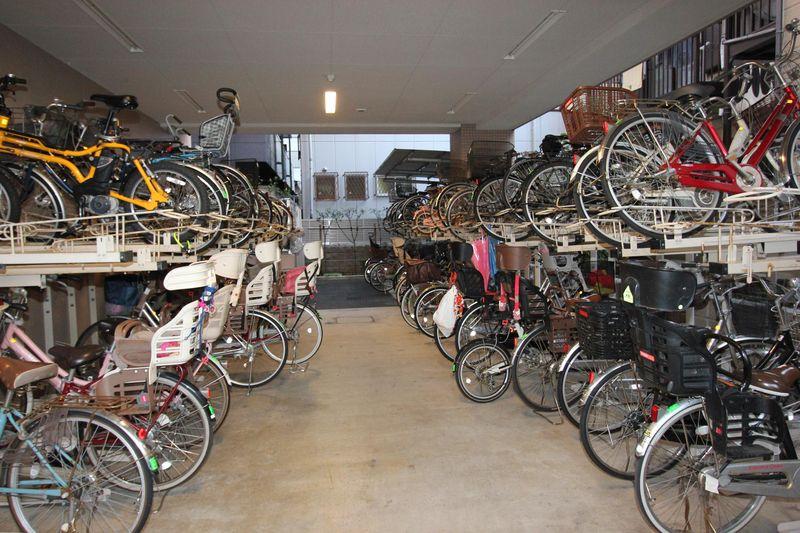 Other local. Bicycle-parking space