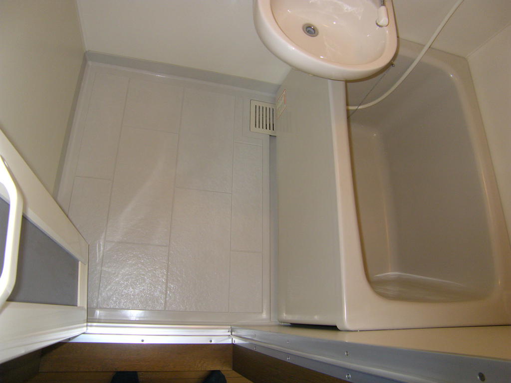 Bath. Bathroom with wash basin