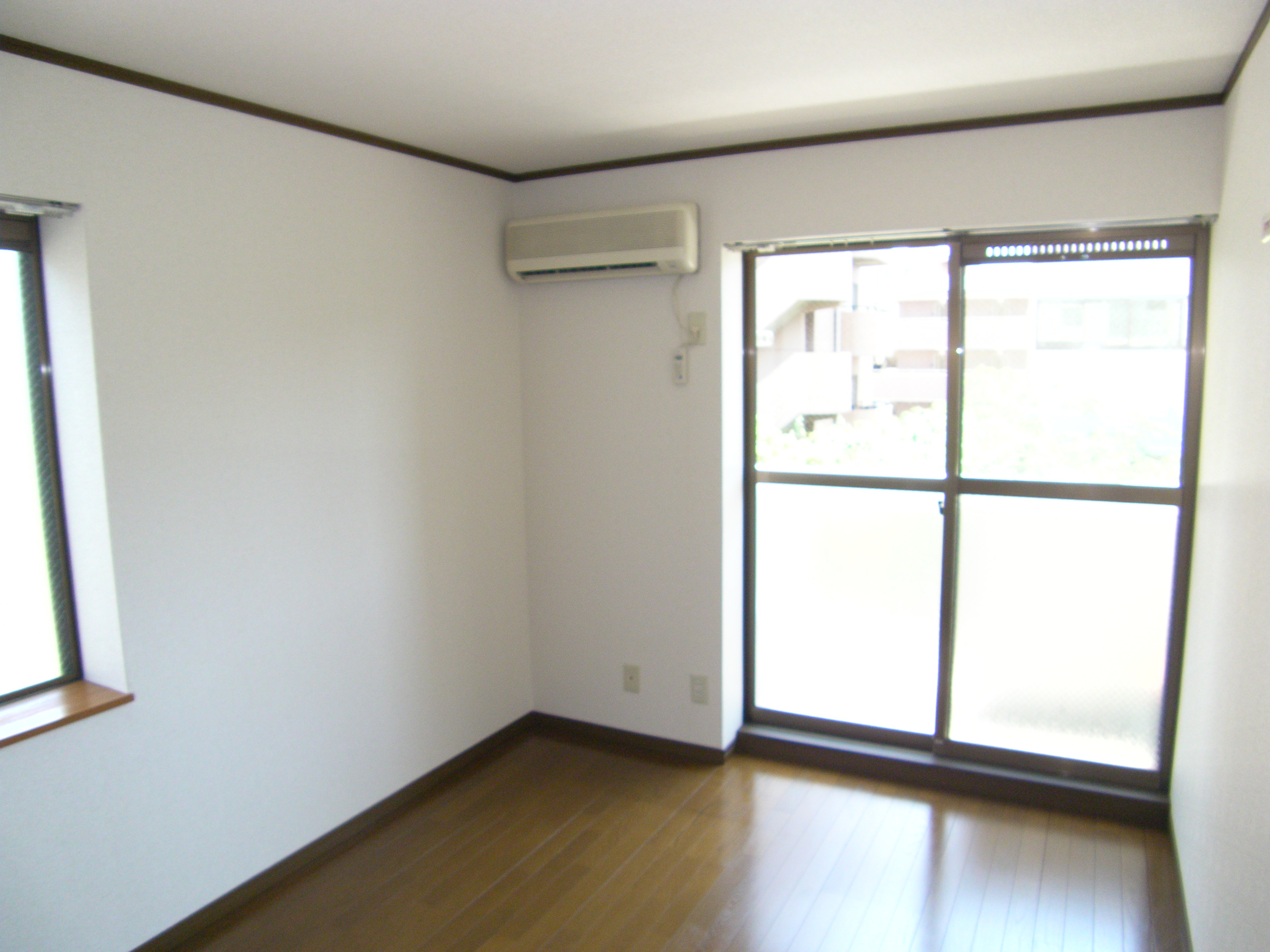 Living and room. Bright rooms in a room of the two-sided lighting