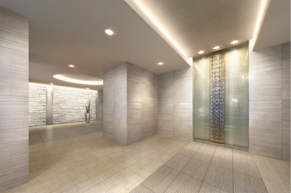 Entrance Hall Rendering ※ Which was raised drawn based on drawing, In fact and it may be slightly different.