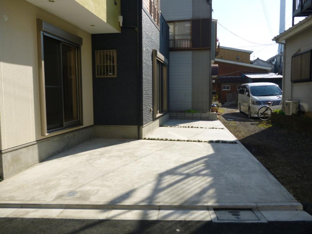 Parking lot. Parking space