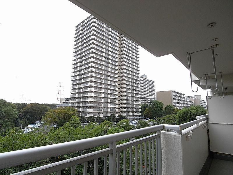 Balcony. View as seen from the balcony