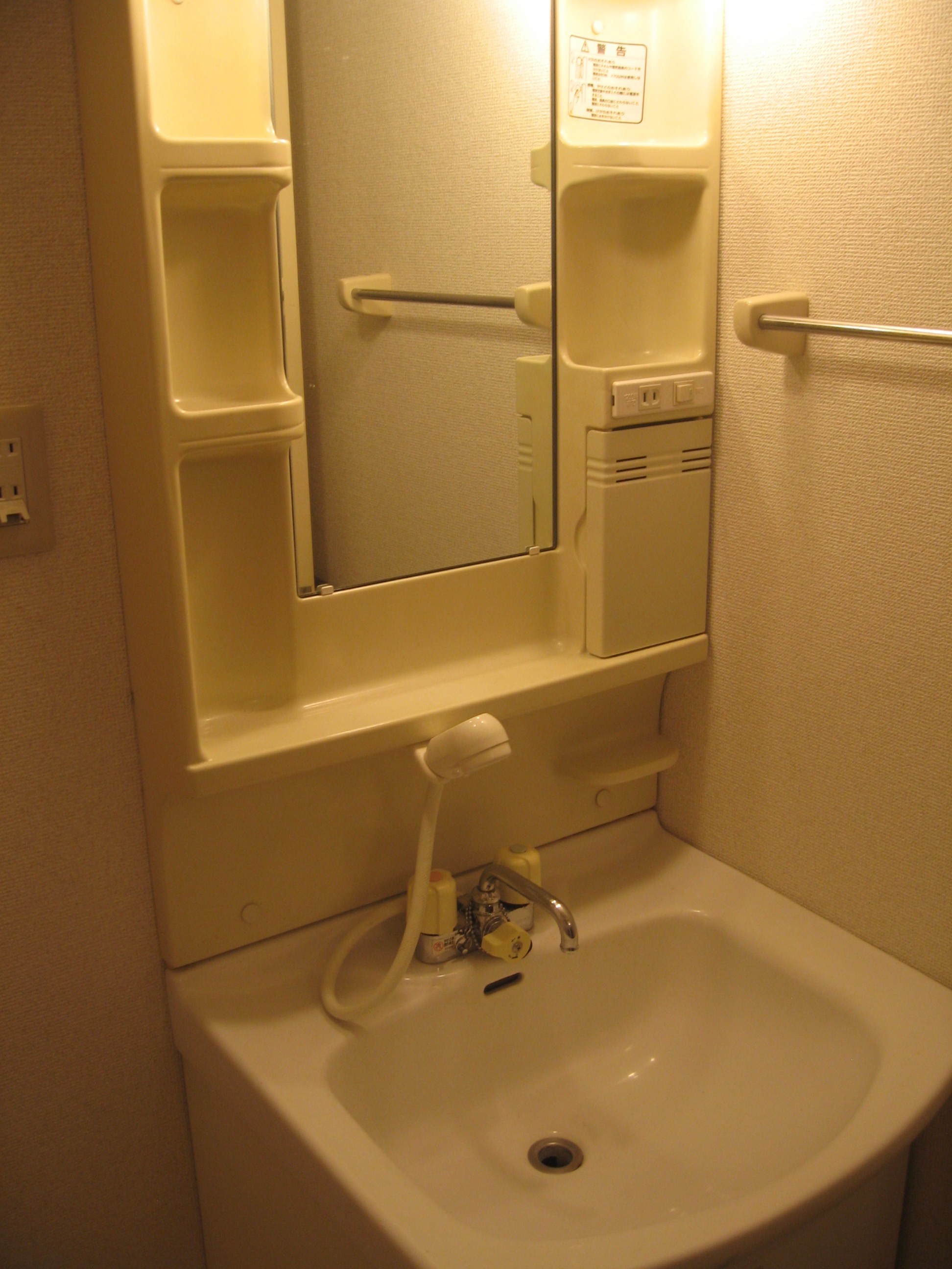Washroom. Shampoo dresser
