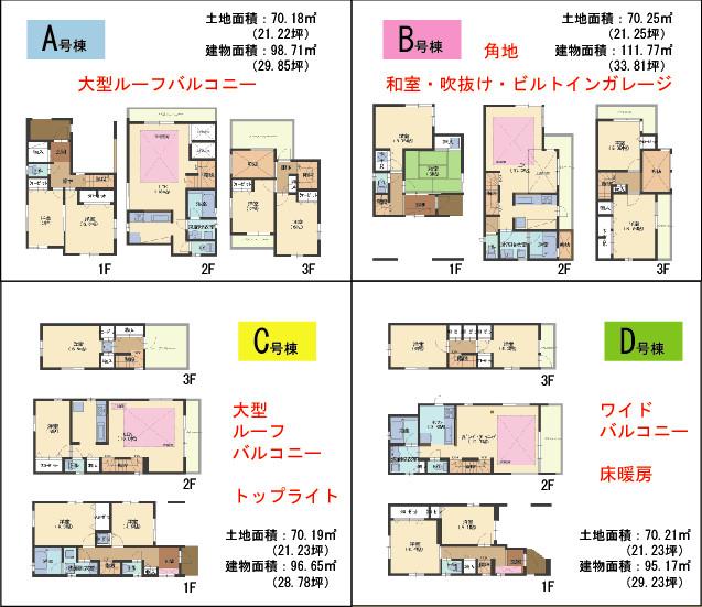 Other. Each floor plan
