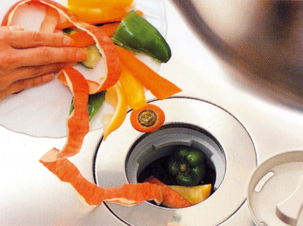 Kitchen.  [DiZ Poser] Standard equipped with a disposer to process the garbage in the kitchen sink (there is also a thing that can not be part of the process). (Same specifications)