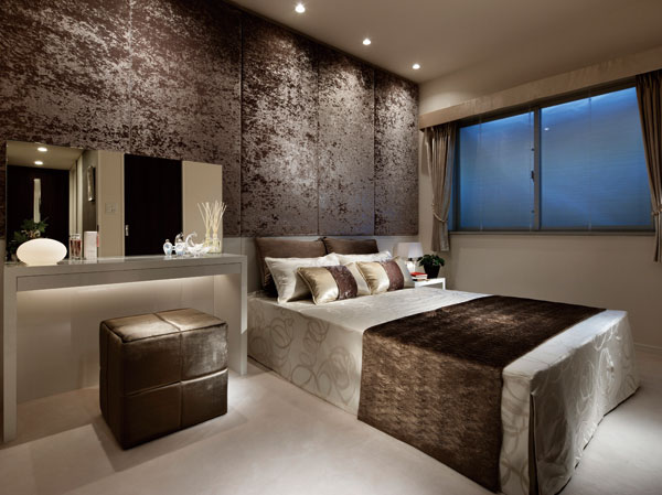 Interior.  [bedroom] Private space for restful relaxation time.