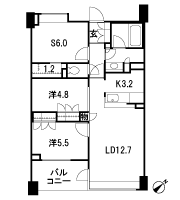 Floor: 2LDK + S + WIC, the occupied area: 71.51 sq m, Price: 41,780,000 yen, now on sale