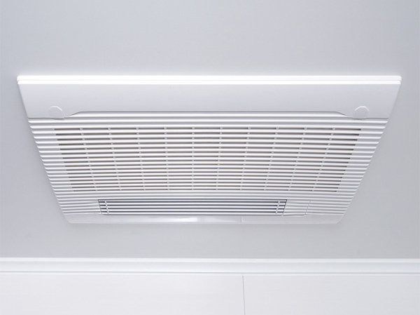 Bathing-wash room.  [Bathroom ventilation heating dryer] Ventilation and dry ・ Installing a bathroom ventilation heating drying machine equipped with a heating function. (Model Room N1 type)