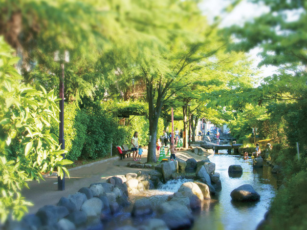 Surrounding environment. Ichinoe Sakaigawa water park (about 240m ・ A 3-minute walk)