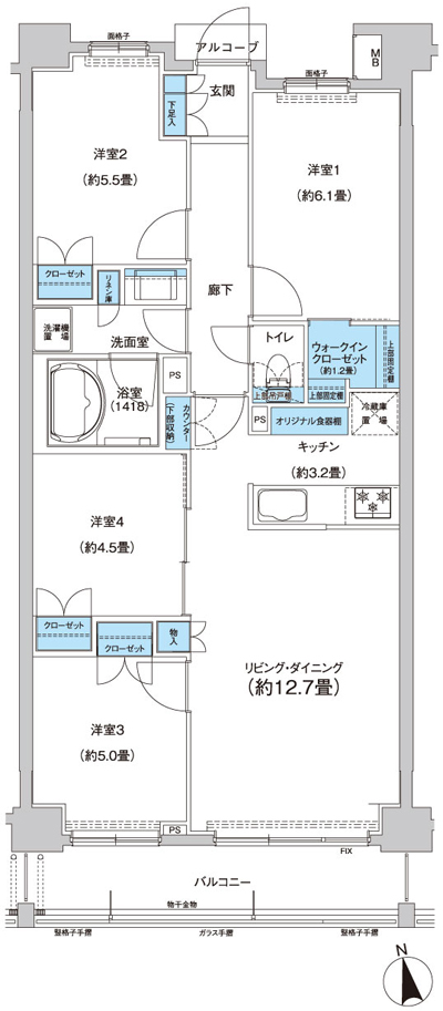 Floor: 4LDK, occupied area: 79.36 sq m, Price: TBD