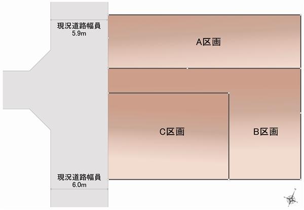 Compartment figure. Land price - compartment view