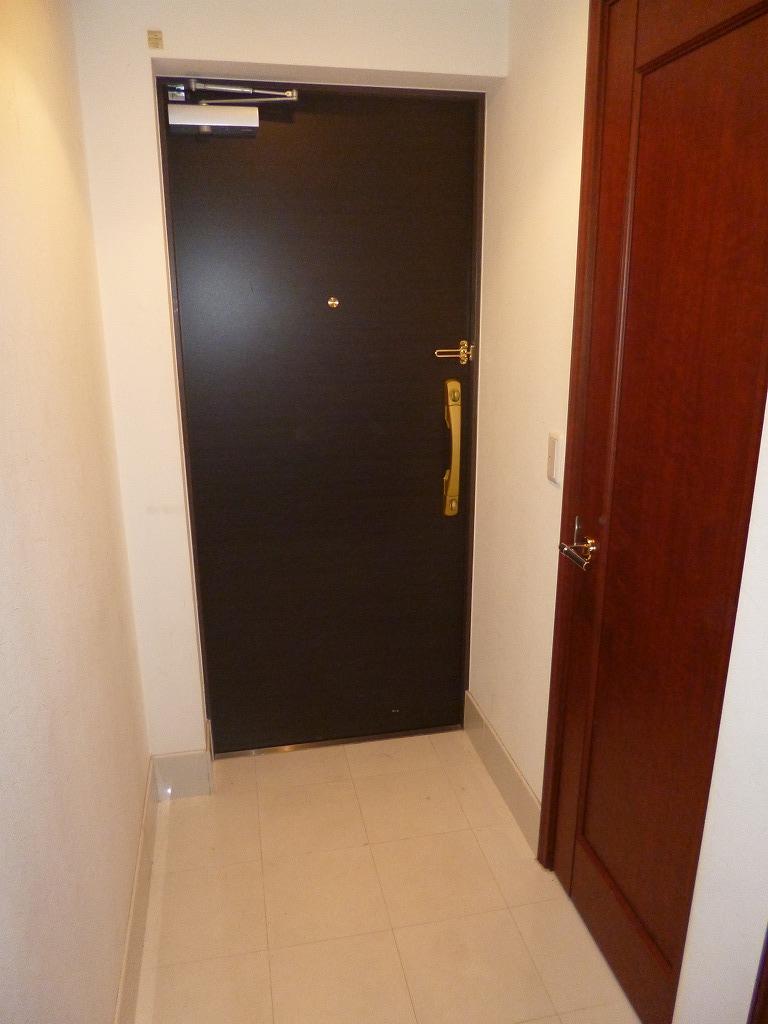 Entrance. Shoes-in closet in the foyer next to that storage capacity.