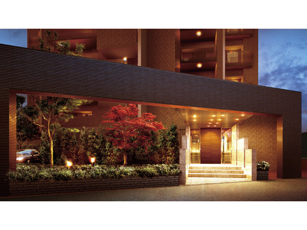 Shared facilities.  [entrance] I greeted the people in nestled a magnificent design, Mansion of the prologue to give a joy to live. (Rendering)