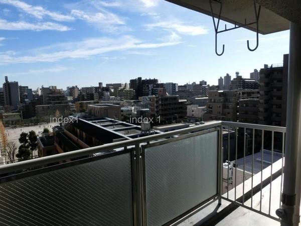 Balcony. Yang per good on the south-facing! Jose you a lot laundry!