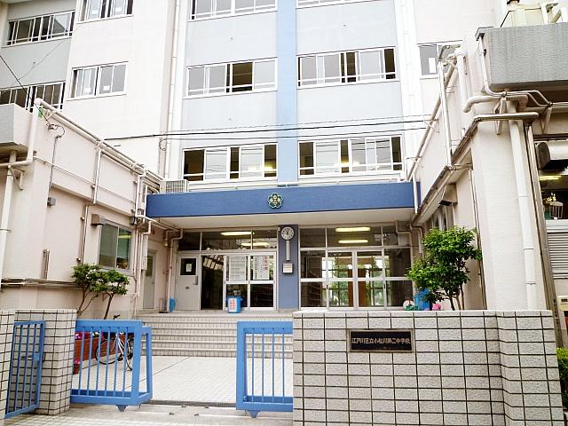 Junior high school. Komatsugawa 1100m to the third junior high school