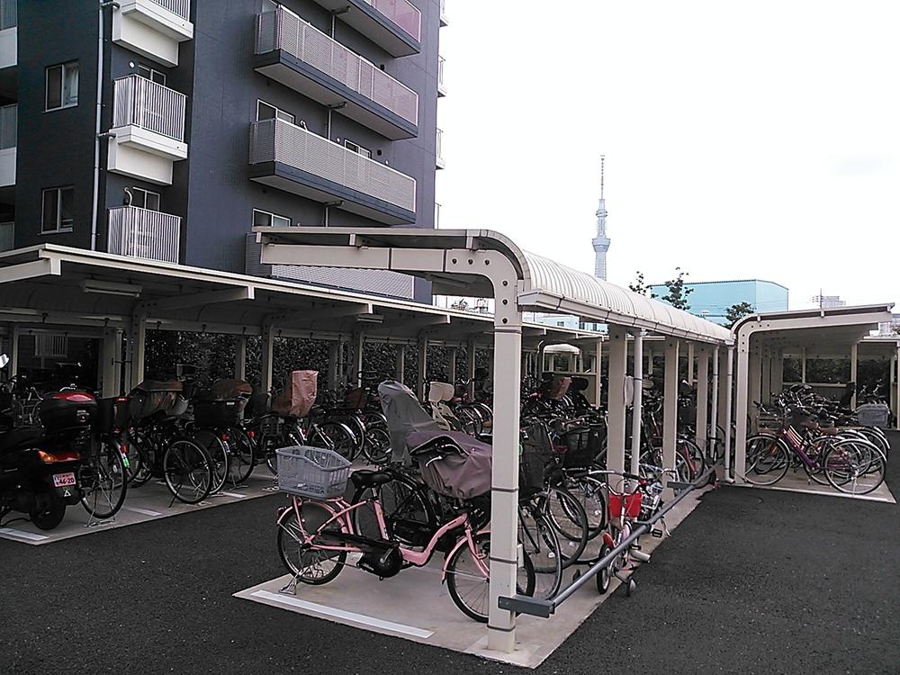 Other common areas. Akurasu Bicycle parking is covered