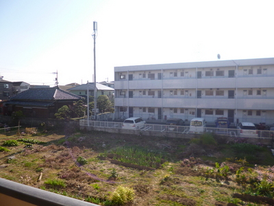 View. A view from the balcony