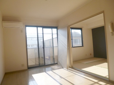 Living and room. Dining is a space