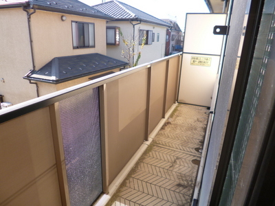 Balcony. Spacious balcony