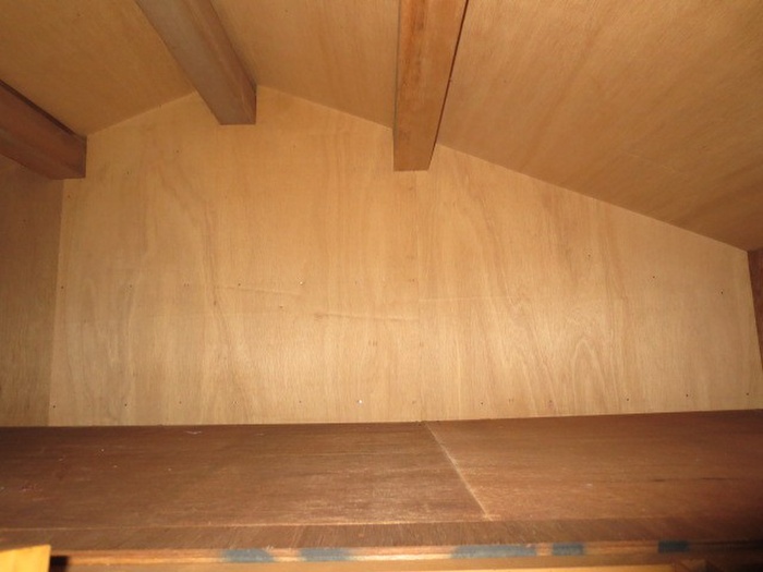 Receipt. Attic storage room