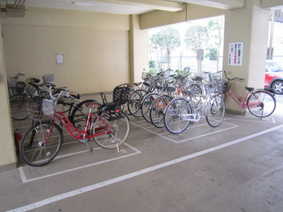 Other common areas. Bicycle-parking space