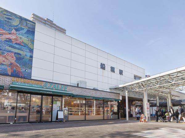 Building structure. Local is "Funabori" 6-minute walk from the station (the station)