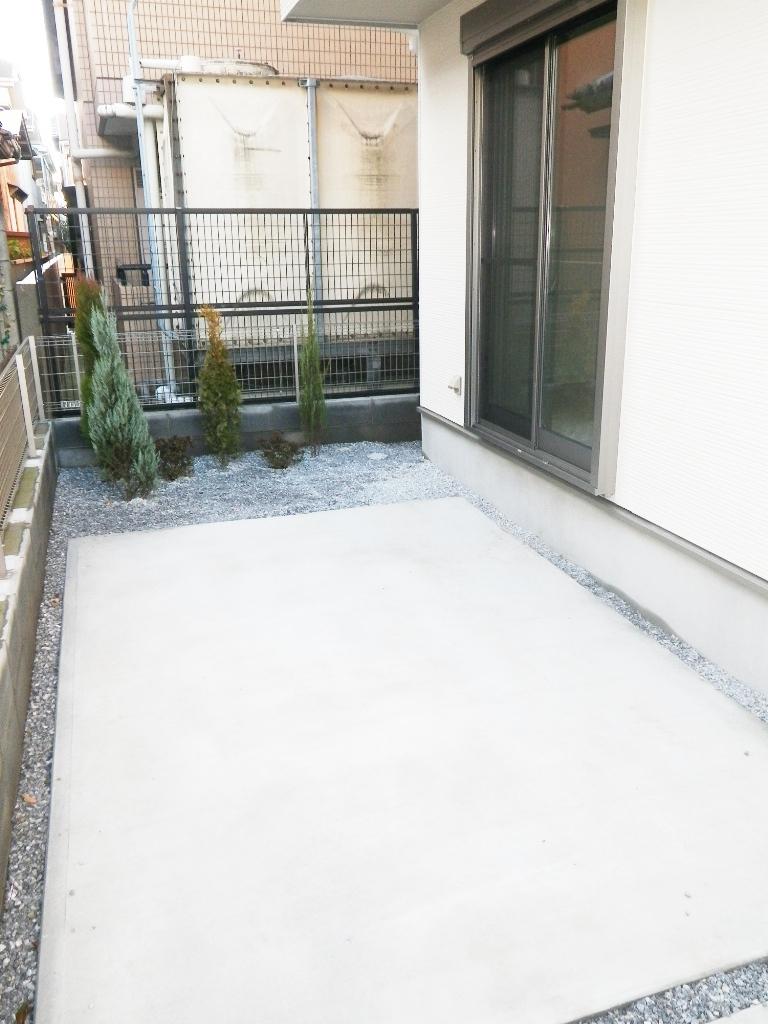 Parking lot. Also take parking spaces