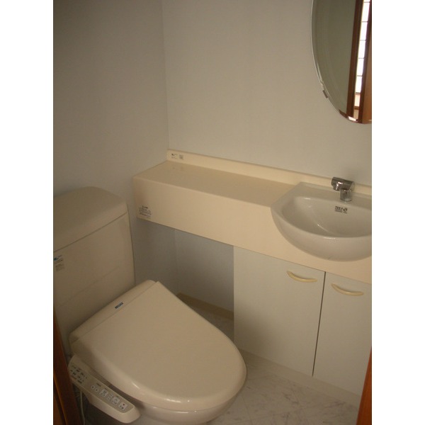 Toilet. Washlet with