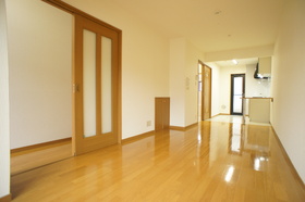 Living and room. Living Large (kitchen counter)