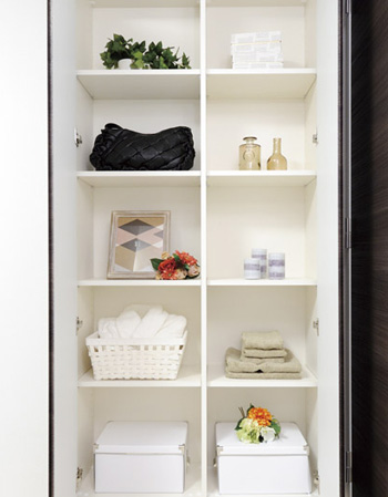 Interior. Living storage