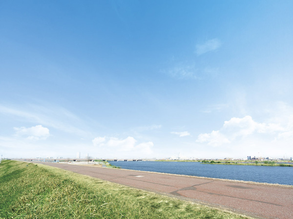 Surrounding environment. Shin'nakagawa (about 650m, A 9-minute walk)