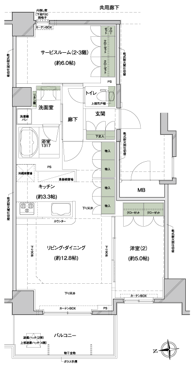 Floor: 1LDK + S (storeroom), the occupied area: 62.42 sq m, Price: 25,800,000 yen, now on sale